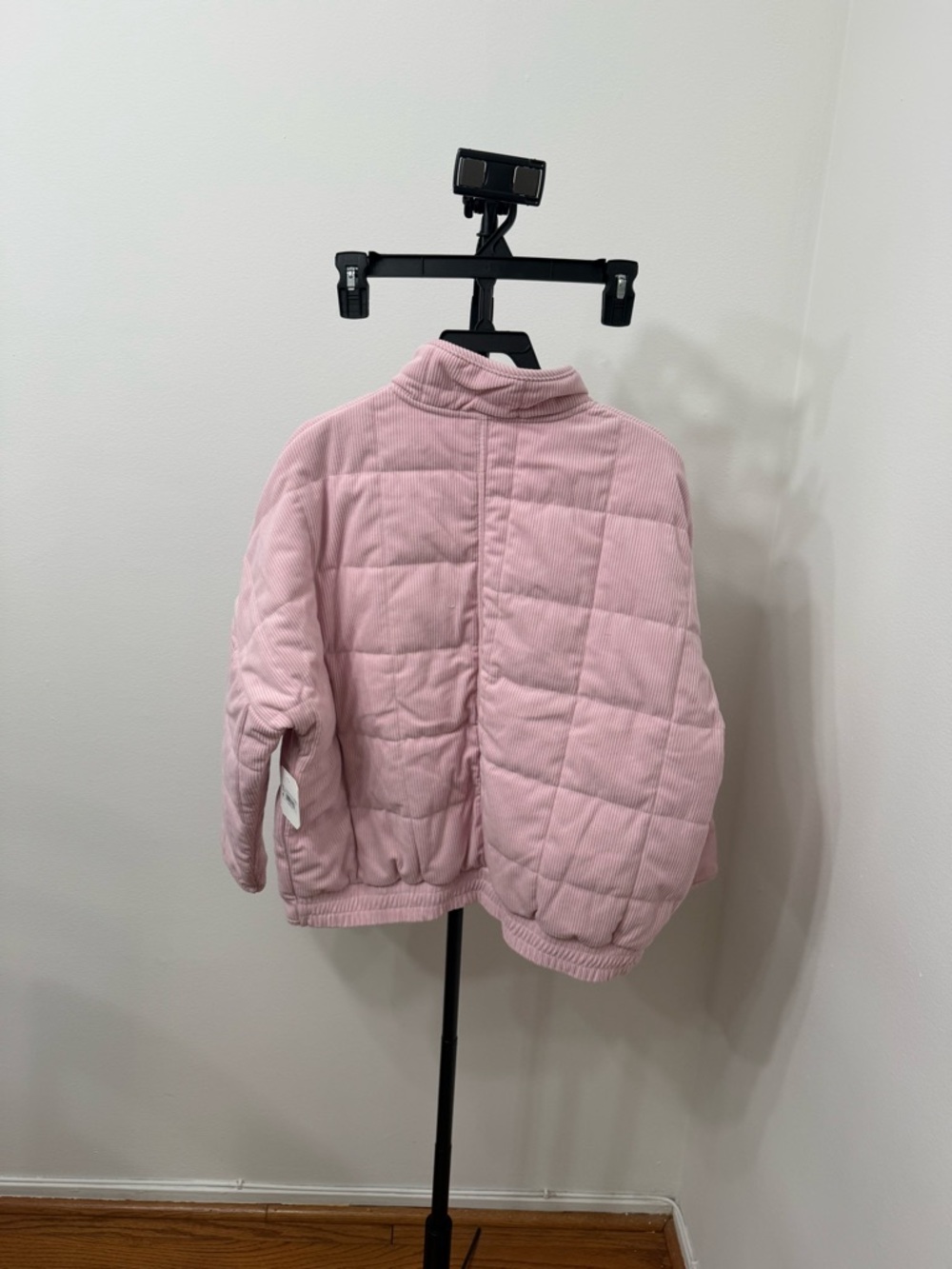 Altar'd State Blush Quilted Corduroy Puffer Jacket - Picture 4 of 4